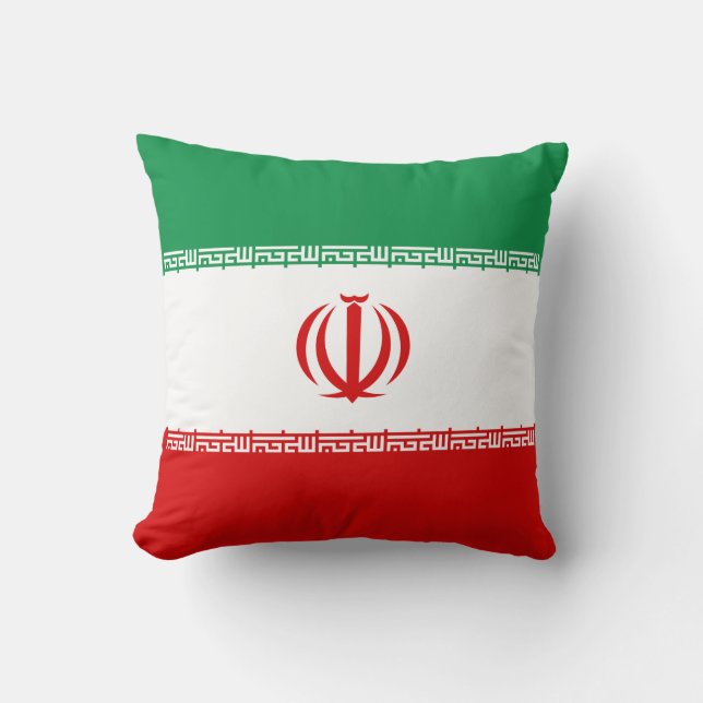 Irans Flagga x Flagga Pillow Kudde (Framsida)