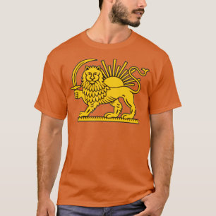 Irans Lejona Sol-monarki Safavid dynasty T Shirt