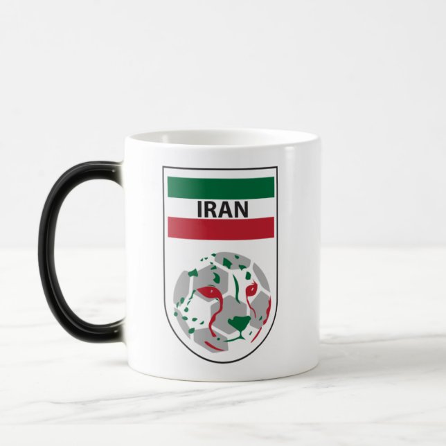 Irans nationella team Mugg (Vänster)