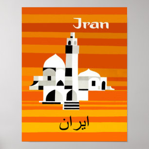 Irans reseaffisch poster