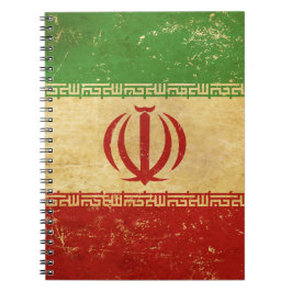 Irans Vintage Design Notebook Anteckningsbok