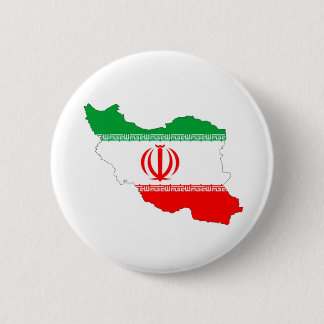 Iransk Flagga Knapp