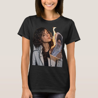 Iransk Frihetskvinna - Dam-T-shirt T Shirt