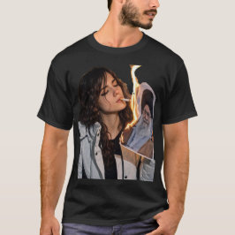 Iransk Frihetskvinna - Herrtröja T Shirt
