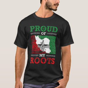 Iransk iransk persisk iransk Flagga Iran Roots Far T Shirt