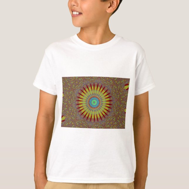 Iransk matart Afrikansk etnisk stamstammar mönster Tee Shirt (Framsida)