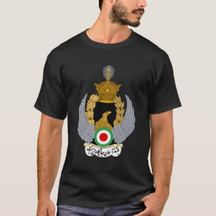 Iransk Pahlavi Militär luftfart T Shirt