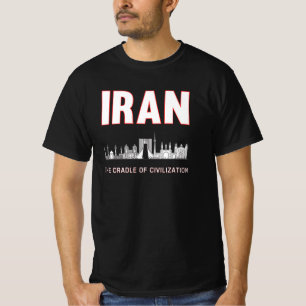 Iransk stolthet Nej till krig Fred T-shirt
