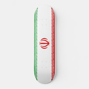 Iranska Flagga (Iran) (persiska) Mini Skateboard Bräda 18,5 Cm