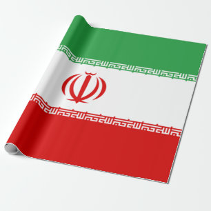 Iranska Flagga (Iran) (persiska) Presentpapper