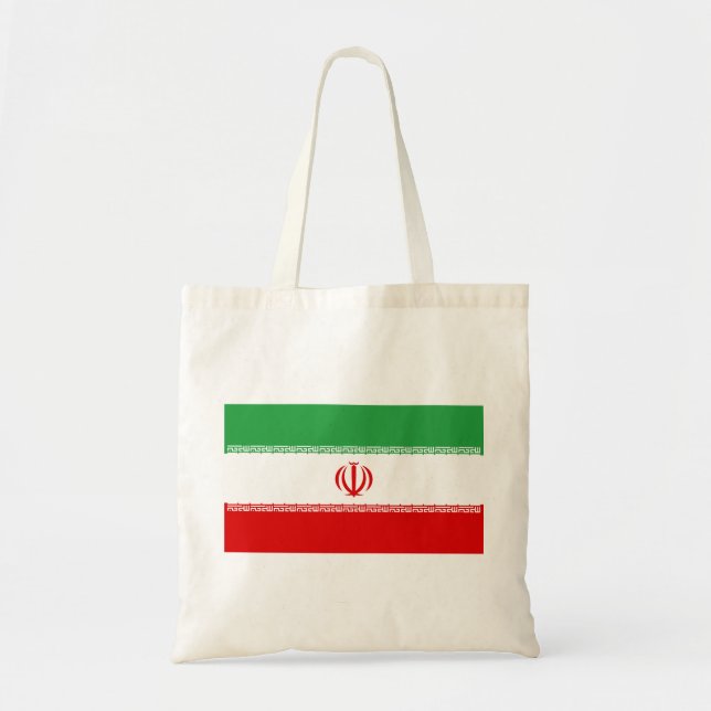 Iranska Flagga (Iran) (persiska) Tygkasse (Framsidan)