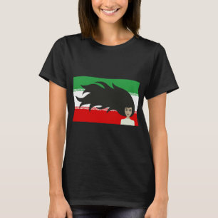 Iranska kvinnor protesterar mot hijab t shirt