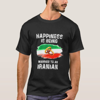 Iranska persiska bröllop Iran Äktenskap Arv Roo T Shirt