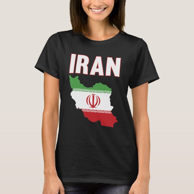 Iranskt Stolt No War Fred T-shirt (Framsida)