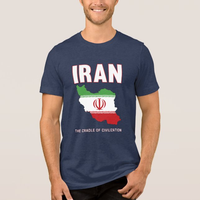 Iranskt Stolt No War Fred T-shirt (Framsida)