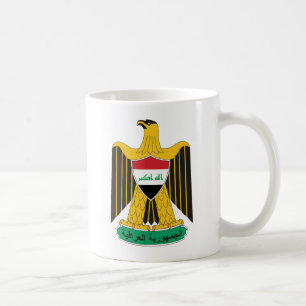 iraq emblem kaffemugg