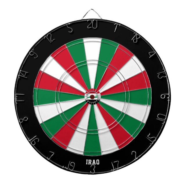 Iraq Flag Patriot's Bullseye Darttavla (Framsidan)