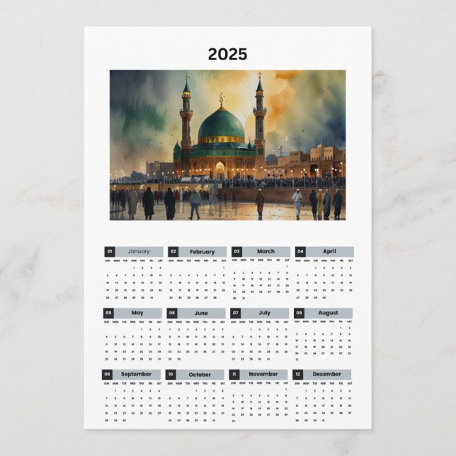 iraq-kalender program (Framsida)