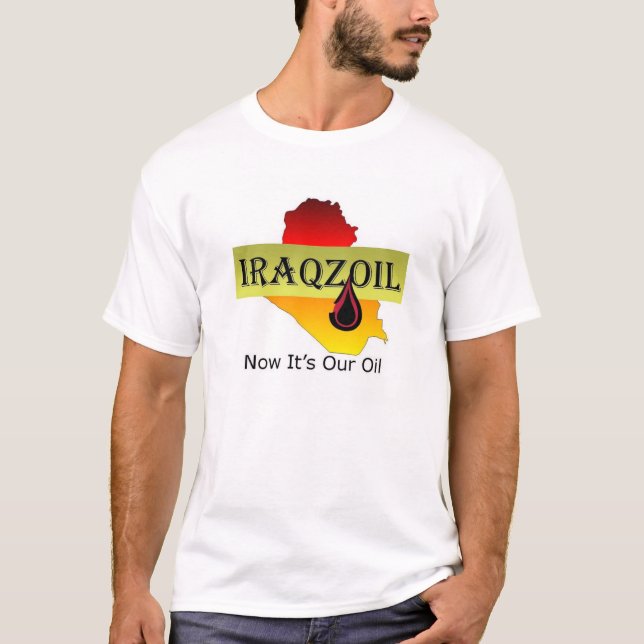 Iraqzoil vår olja tee (Framsida)