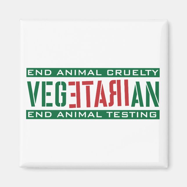 Irate Vegetarian Magnet (Framsidan)