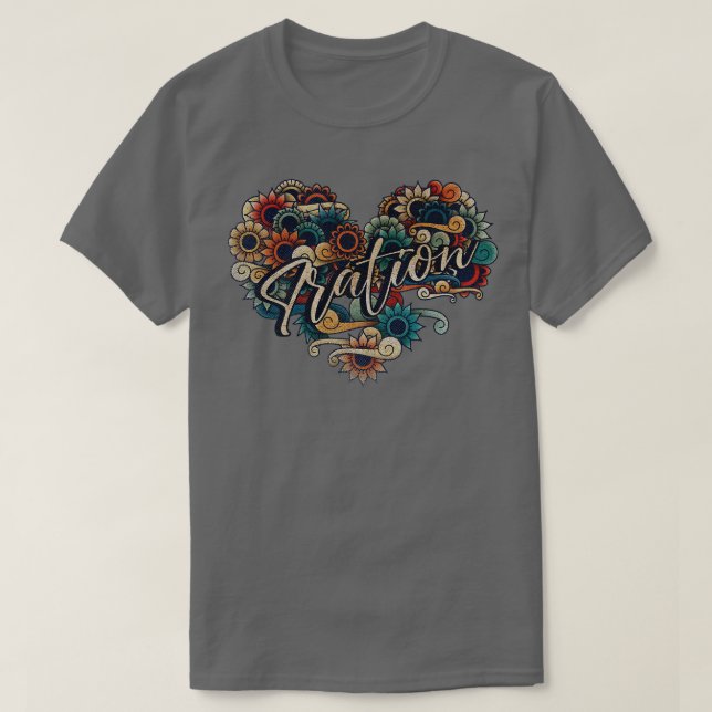 Iration VIGNETTE VINTAGE FÄRG T Shirt (Design framsida)