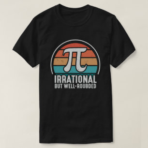 Irationell men väl avrundad Pi-dagen 3.14 Matemati T Shirt
