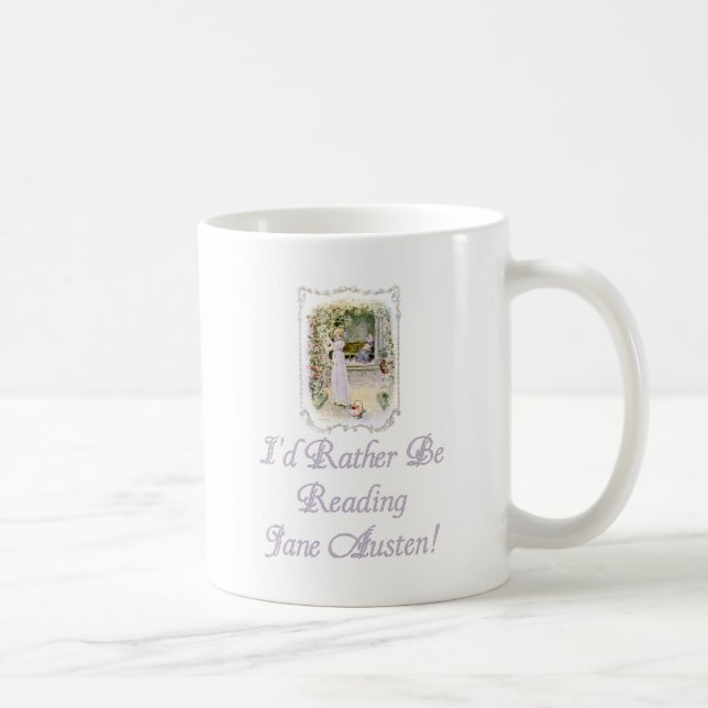 IRBR Jane Austen! Klassikervitmugg, 2 Kaffemugg (Höger)