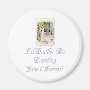 IRBR Jane Austen! Magneter 2 formar, 4