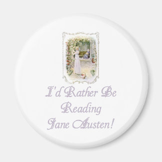 IRBR Jane Austen! Magneter, 2 former, 4 storlekar Magnet