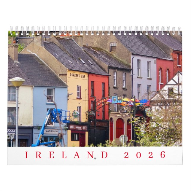 Ireland 2026 calendar kalender (Omslag)