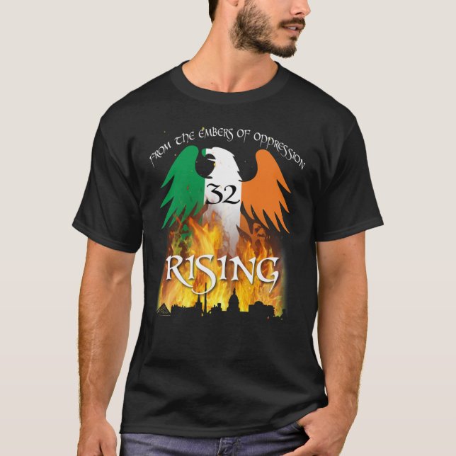 Ireland  32 Rising  United Ireland49 T Shirt (Framsida)