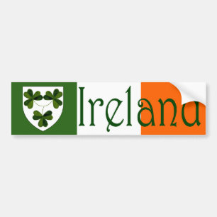 Ireland Bumper Sticker Bildekal