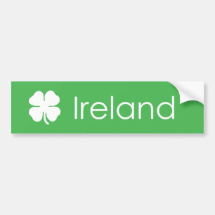 Ireland Bumper Sticker Bildekal