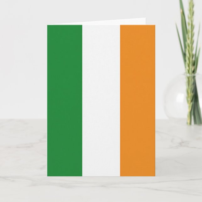 Ireland Colors Pride Great Card Kort (Framsida)
