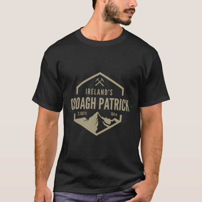 Ireland Croagh Patrick T Shirt (Framsida)