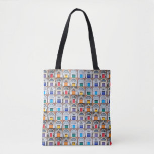 Ireland Doors Tote Bag Tygkasse