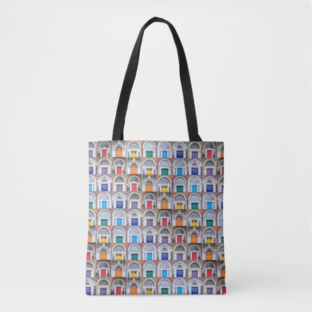 Ireland Doors Tote Bag Tygkasse (Framsida)