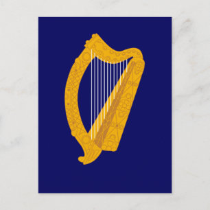 ireland emblem vykort