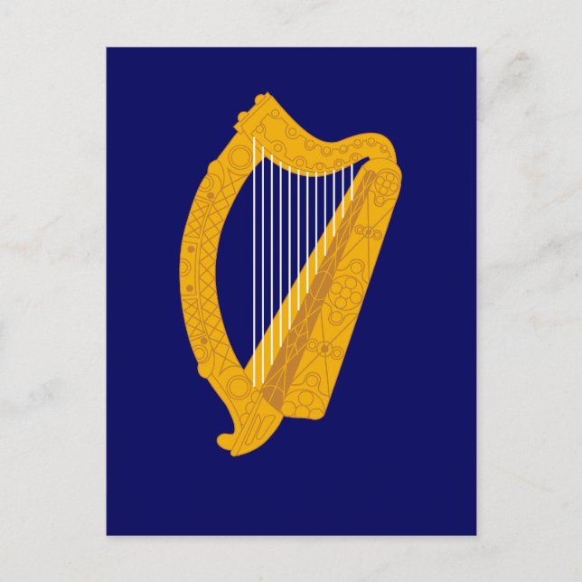 ireland emblem vykort (Framsida)