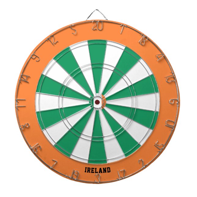 Ireland Flag Patriot's Bullseye Darttavla (Framsidan)