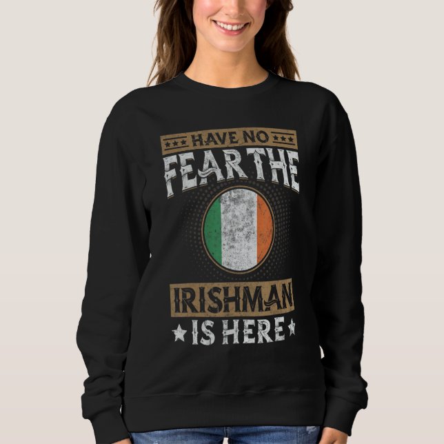 Ireland Flag Proud Irishmen Men & Women T Shirt (Framsida)