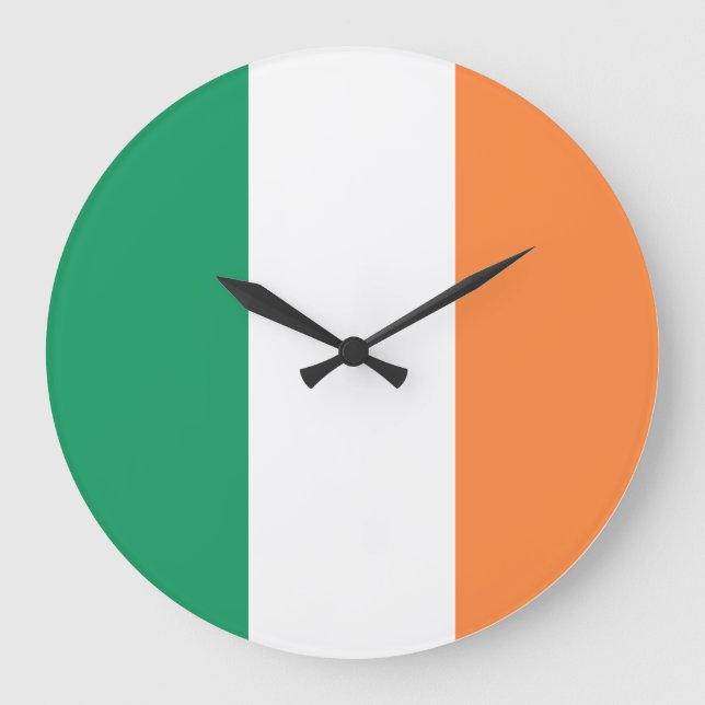 Ireland flag  stor klocka (Framsida)
