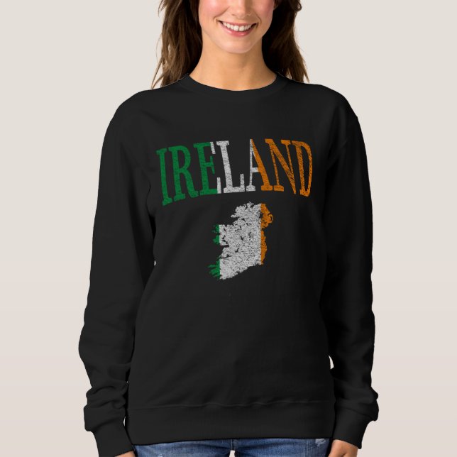 Ireland Flag T Shirt (Framsida)