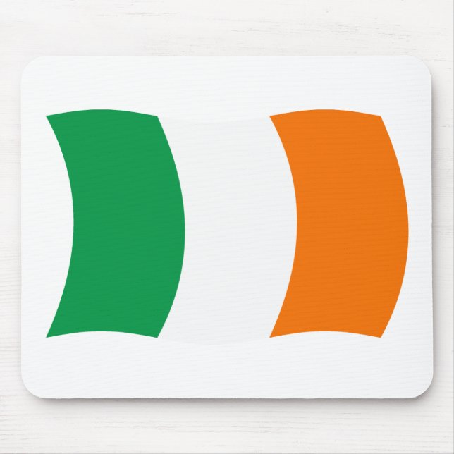 Ireland Flagga Mousepad Musmatta (Framsidan)