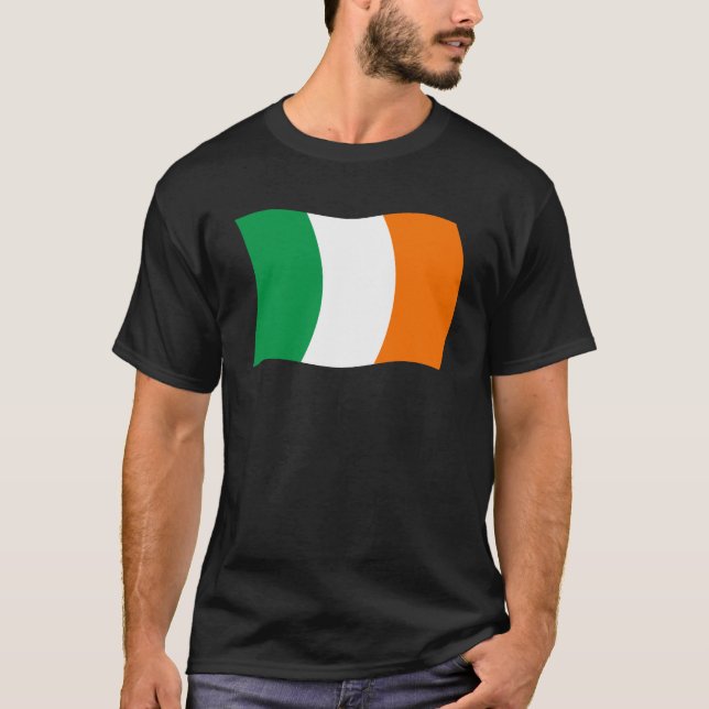 Ireland Flagga Shirt T-shirt (Framsida)