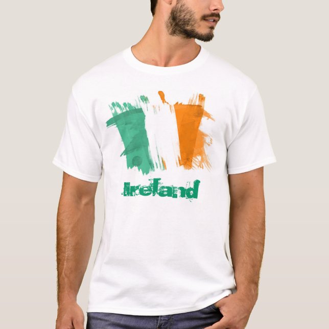 ireland flagga tröja (Framsida)