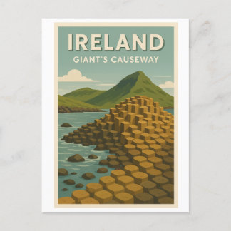 Ireland - Giant's Causeway Postcard Vykort