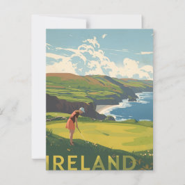 Ireland Golf Vykort