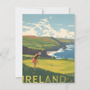 Ireland Golf Vykort