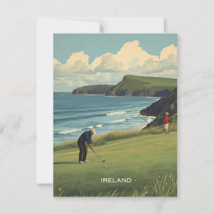 Ireland Golfing Vykort